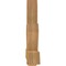 Ekena Millwork Kennewick Rough Sawn Timber Gable Bracket, Western Red Cedar, 60"W x 35"H x 6"D x 6"F, 14/12 Pitch GBW060X35X0606KEN00RWR - alternate 2